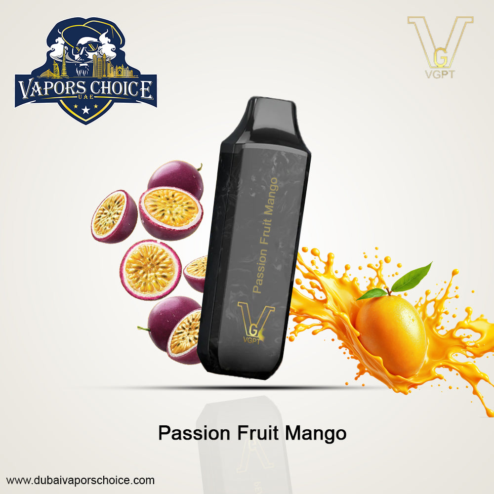 VGPT DISPOSABLE VAPE (20mg-50mg) 7500 PUFFS Passion Fruit Mango UAE Abu Dhabi