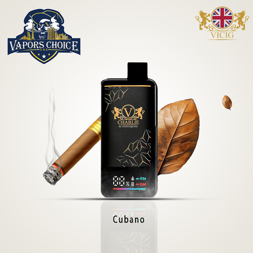 VICIG CHARLIE 15000 Puffs (20mg & 50mg) -  Disposable Vape Cubano UAE Al Ain