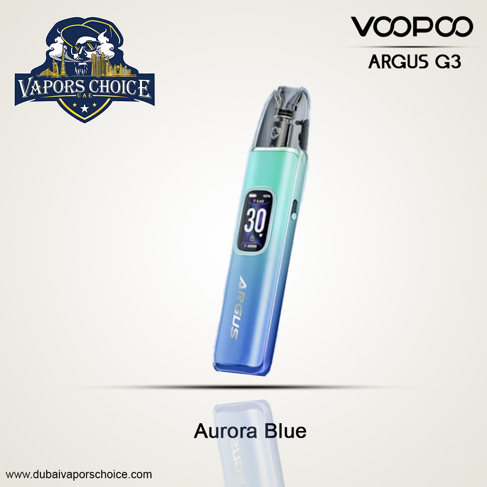 VOOPOO Argus G3 Pod System Kit 30W Aurora Blue UAE Abu Dhabi