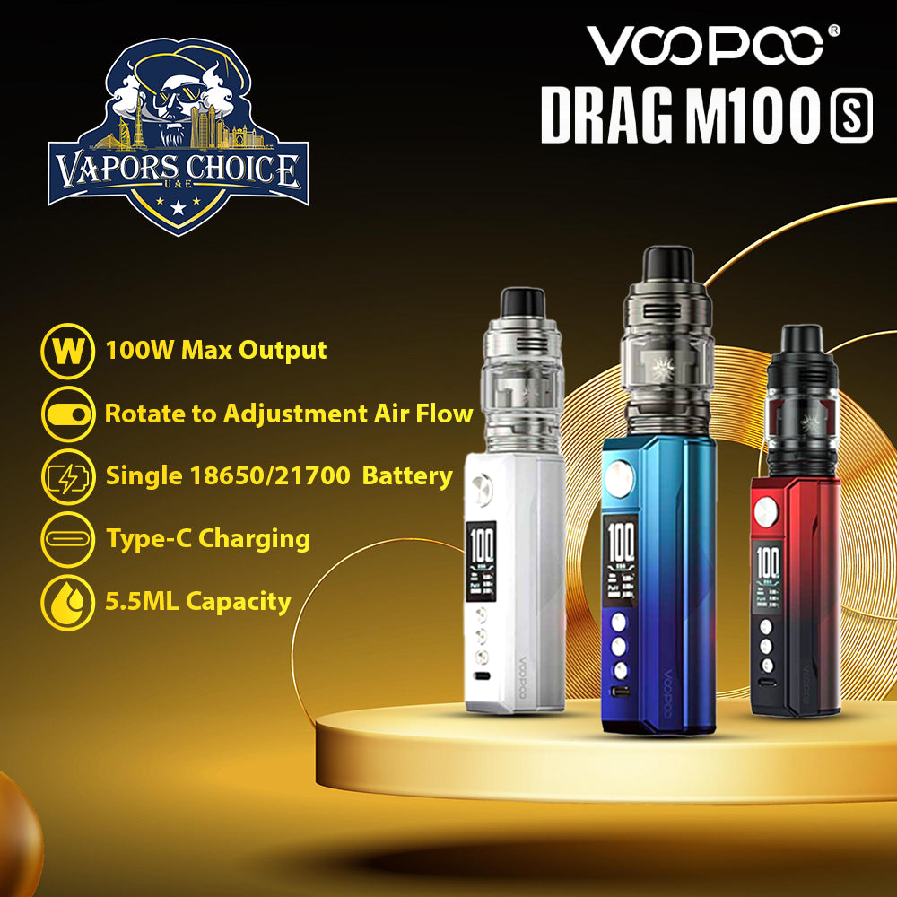 VOOPOO Drag M100S Mod Pod Kit 100W UAE Dubai