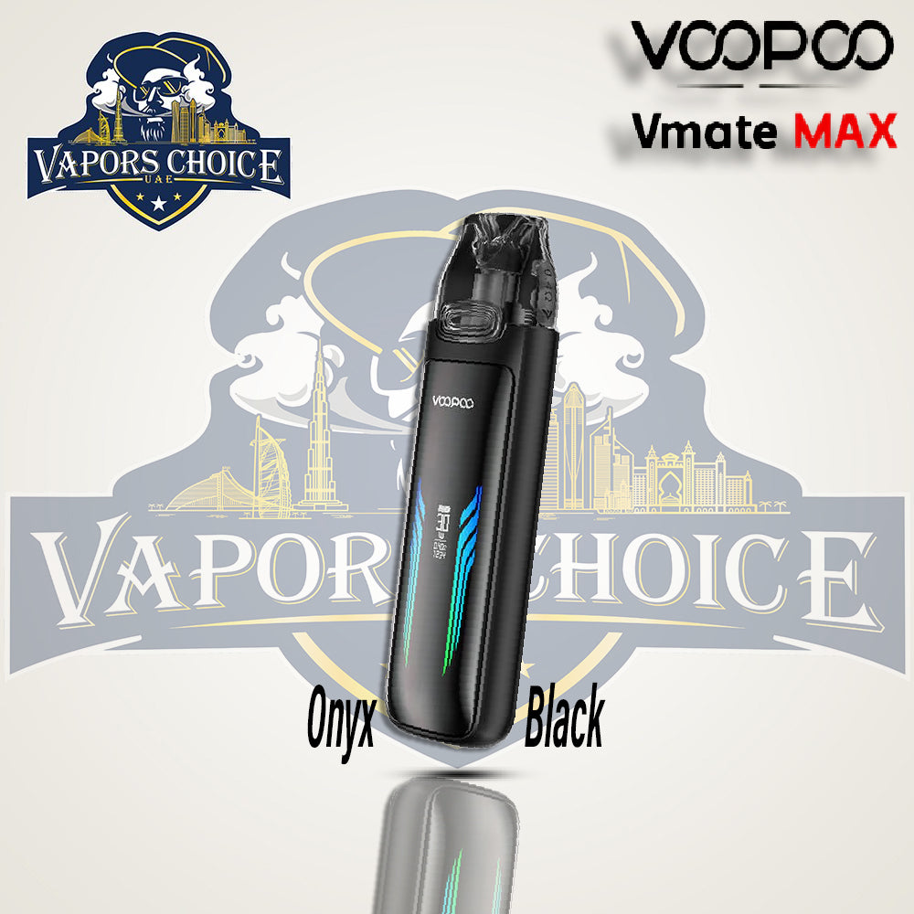 Onyx Black  VOOPOO VMATE MAX Pod System Kit 30W & Al Ain 