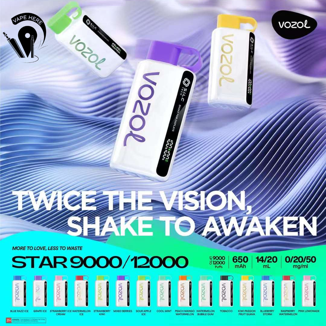 VOZOL STAR 12000 puff disposable vape dubai uae abu dhabi-3