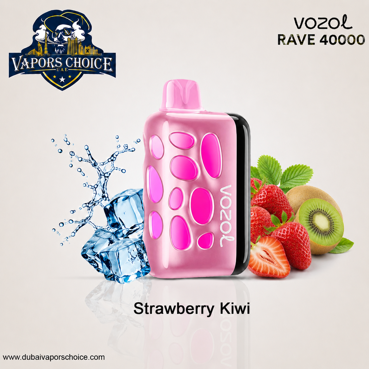 VOZOL RAVE 40K DISPOSABLE VAPE (Dual Power Mode) UAE Abu Dhabi 