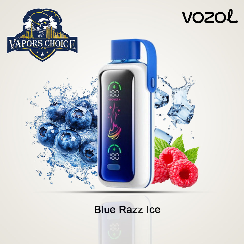 VOZOL STAR 20K PUFFS (50mg) DISPOSABLE VAPE Blue Razz Ice UAE Abu Dhabi