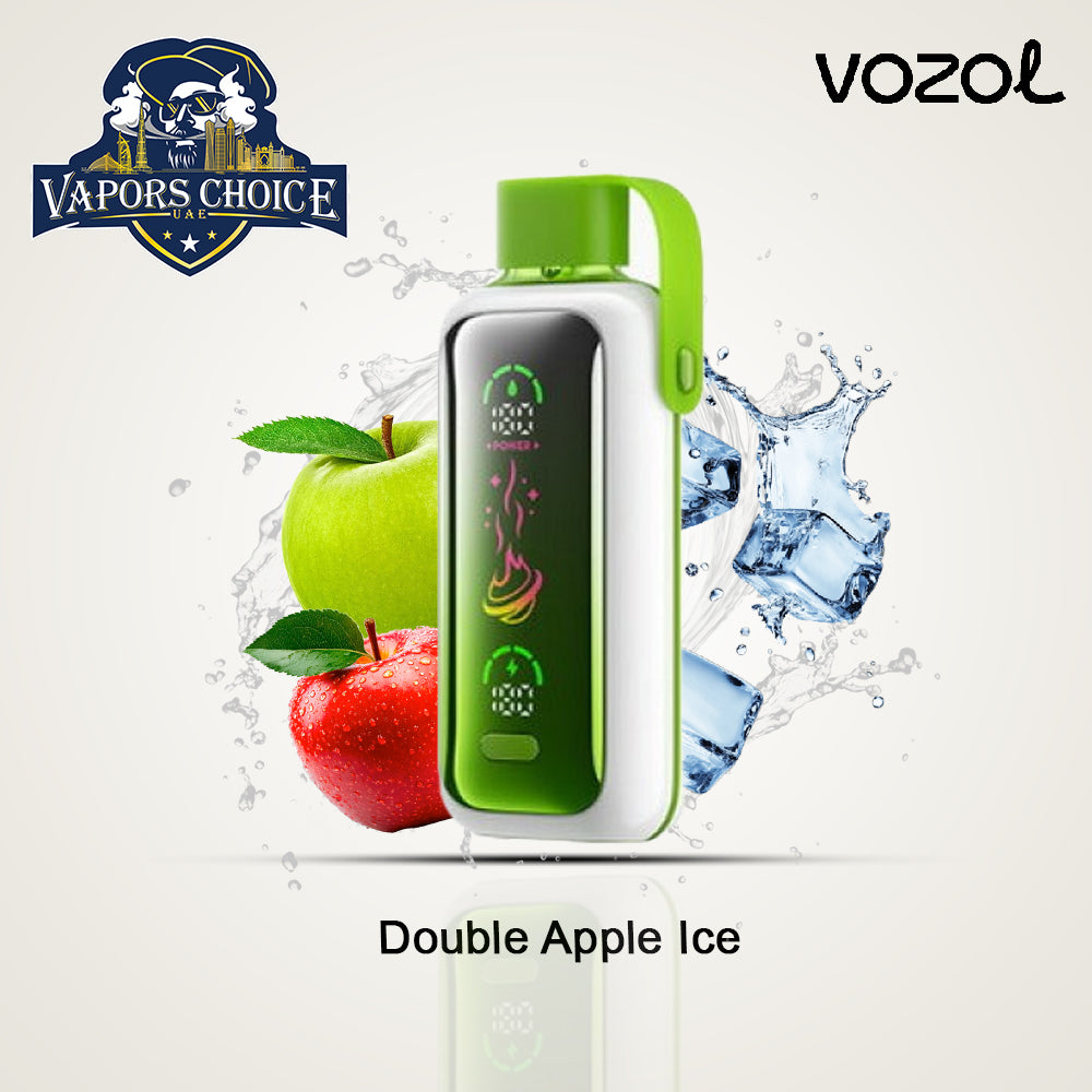 VOZOL STAR 20K PUFFS (50mg) DISPOSABLE VAPE Double Apple Ice UAE Abu Dhabi
