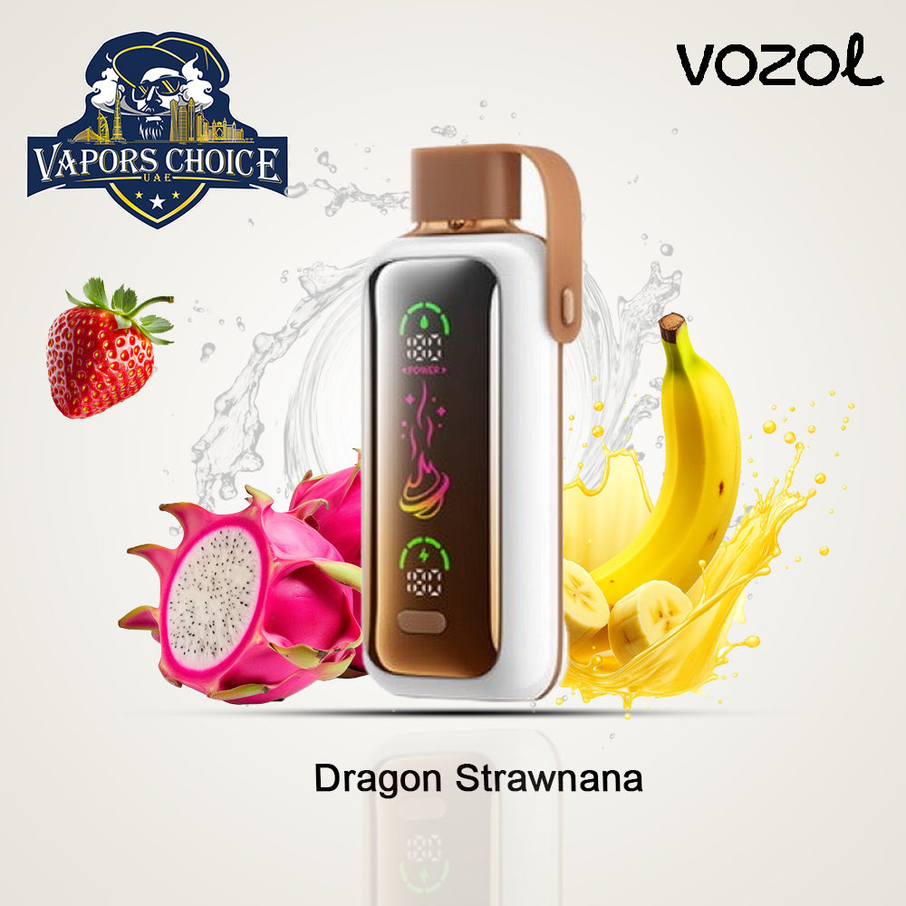 VOZOL STAR 20K PUFFS (50mg) DISPOSABLE VAPE Dragon Strawnana UAE Abu Dhabi