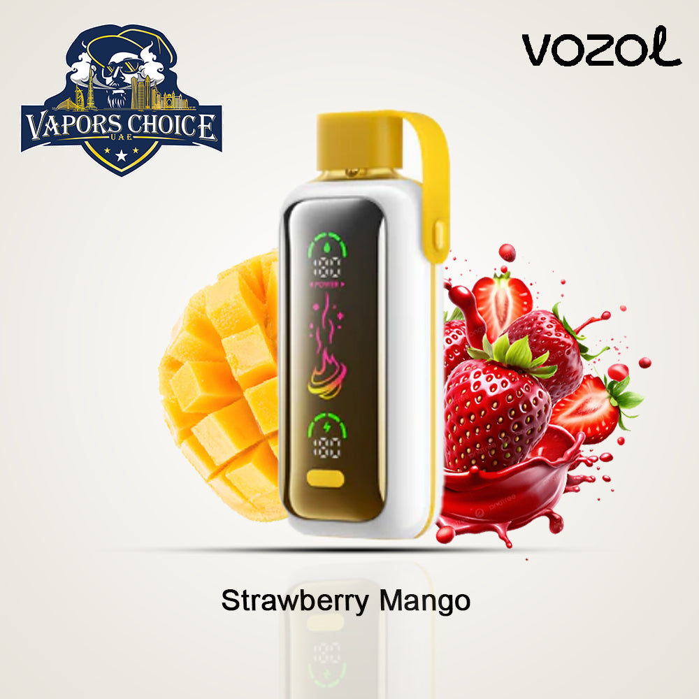 VOZOL STAR 20K PUFFS (50mg) DISPOSABLE VAPE Strawberry ango UAE Abu Dhabi
