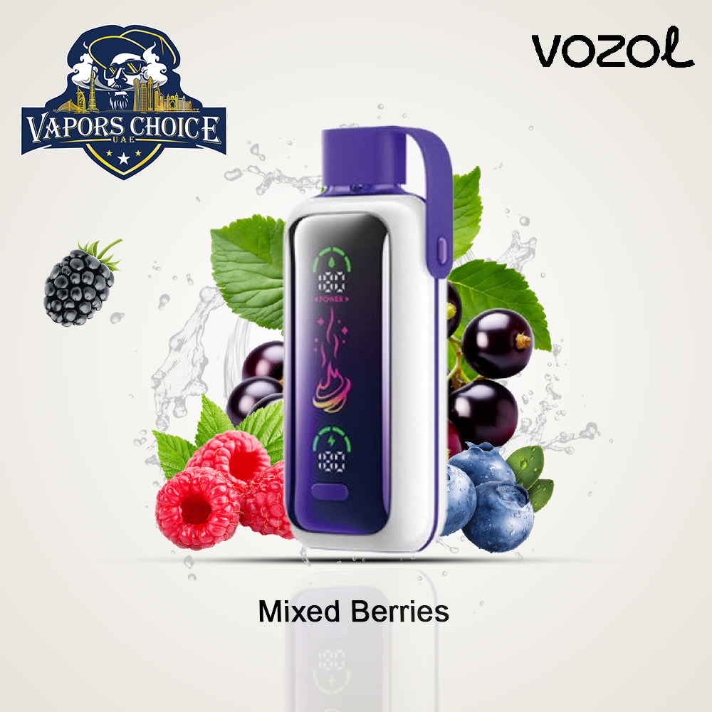 VOZOL STAR 20,000 PUFFS (50mg) DISPOSABLE VAPE Mixed Berries UAE Abu Dhabi & Sharjah