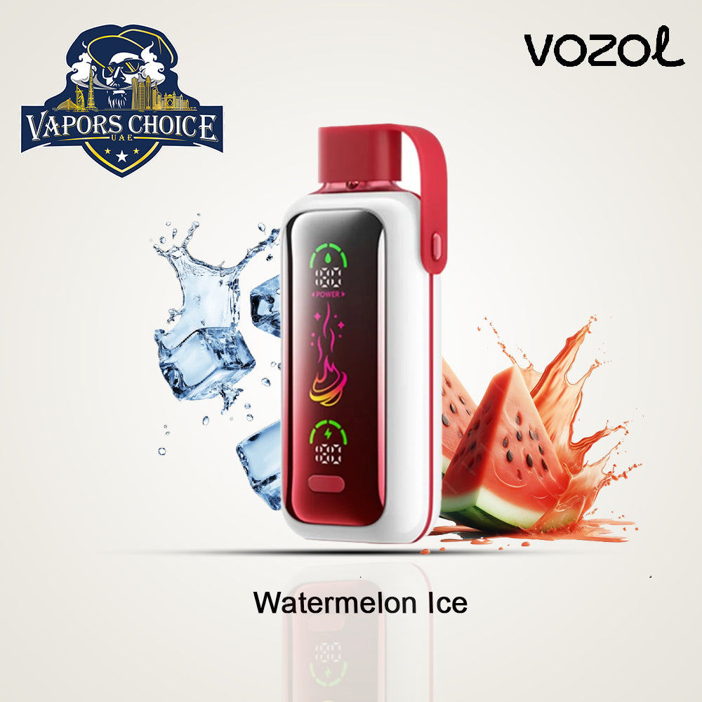 VOZOL STAR 20,000 PUFFS (50mg) DISPOSABLE VAPE Watermelon Ice UAE Abu Dhabi