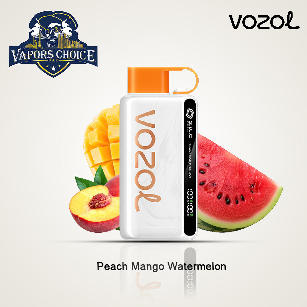 VOZOL STAR (50mg) 12000 PUFFS - DISPOSABLE VAPE Peach Mango Watermelon UAE Abu Dhabi & Ajman