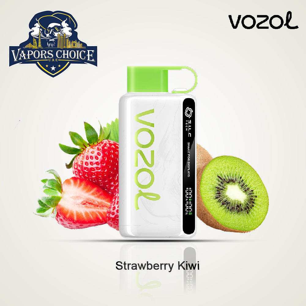 VOZOL STAR (50mg) 12000 PUFFS - DISPOSABLE VAPE Strawberry Kiwi UAE Dubai & Al Sharjah