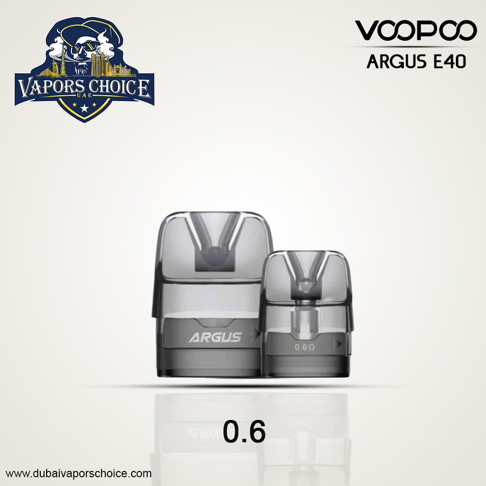 Voopoo Argus E40 Pod Cartridge 2pcs Pack 0.6 UAE Abu Dhabi & Dubai