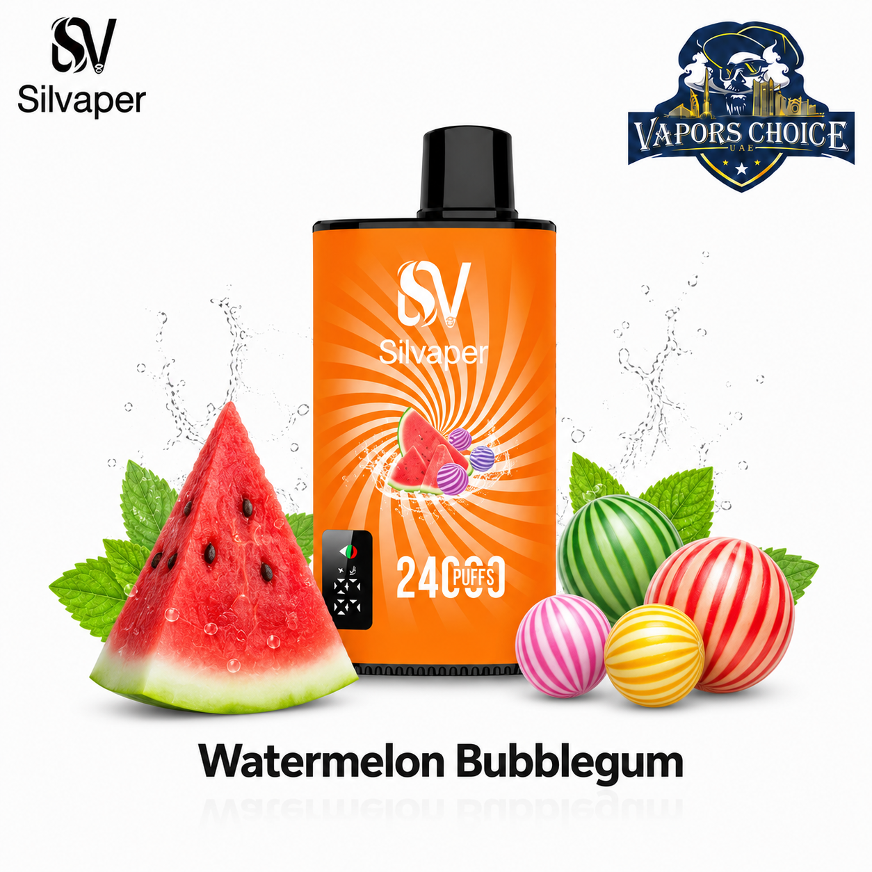 SILVAPER 24000 PUFFS (20mg) - DISPOSABLE VAPE UAE Dubai