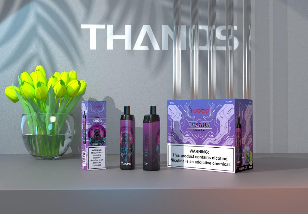 YUOTO 5000 Puffs THANOS DISPOSABLE VAPE - Vape Here Store