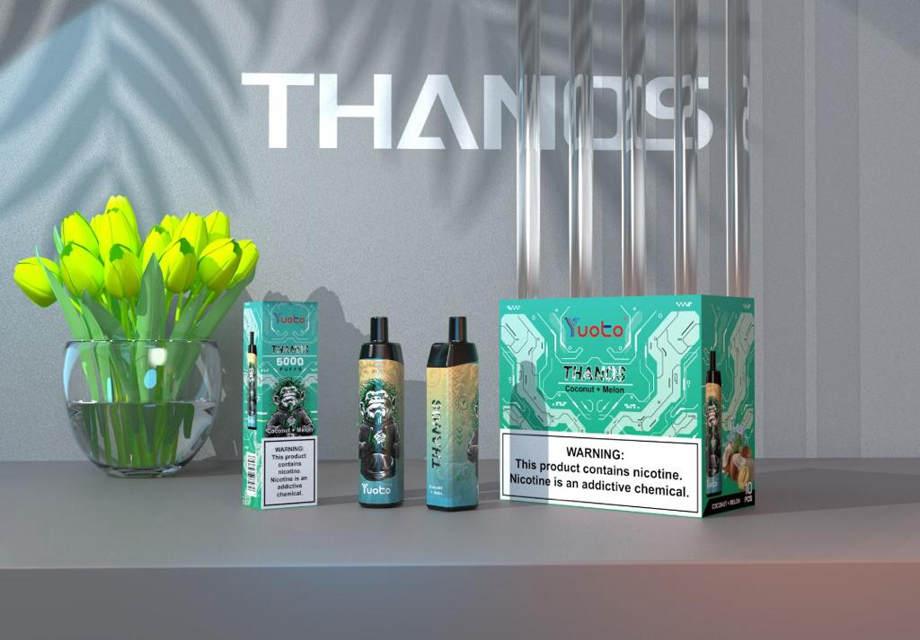 YUOTO 5000 Puffs THANOS DISPOSABLE VAPE - Vape Here Store