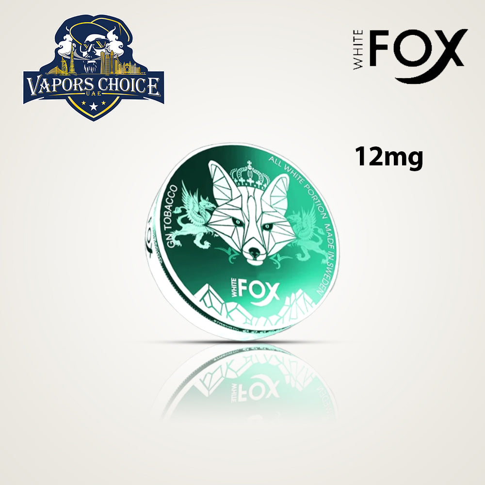 White Fox Nicotine Pouches DOUBLE MINT UAE Al Ain