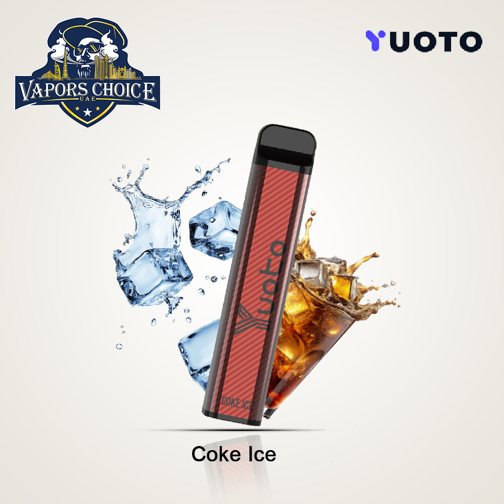 YUOTO XXL 2500 Puffs Disposable Vape (50mg) Cola Ice UAE Abu Dhabi & Al Ain