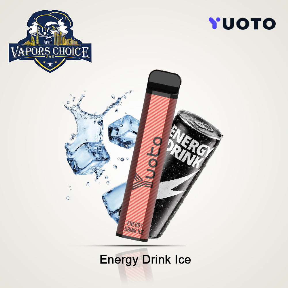YUOTO XXL 2500 Puffs Disposable Vape (50mg) Energy Drink Ice UAE Abu Dhabi & Dubai