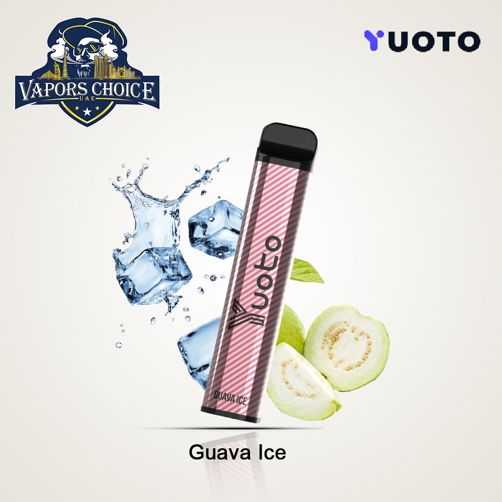 YUOTO XXL 2500 Puffs Disposable Vape (50mg) Guava Ice UAE Abu Dhabi & Ras Al-Khaimah 