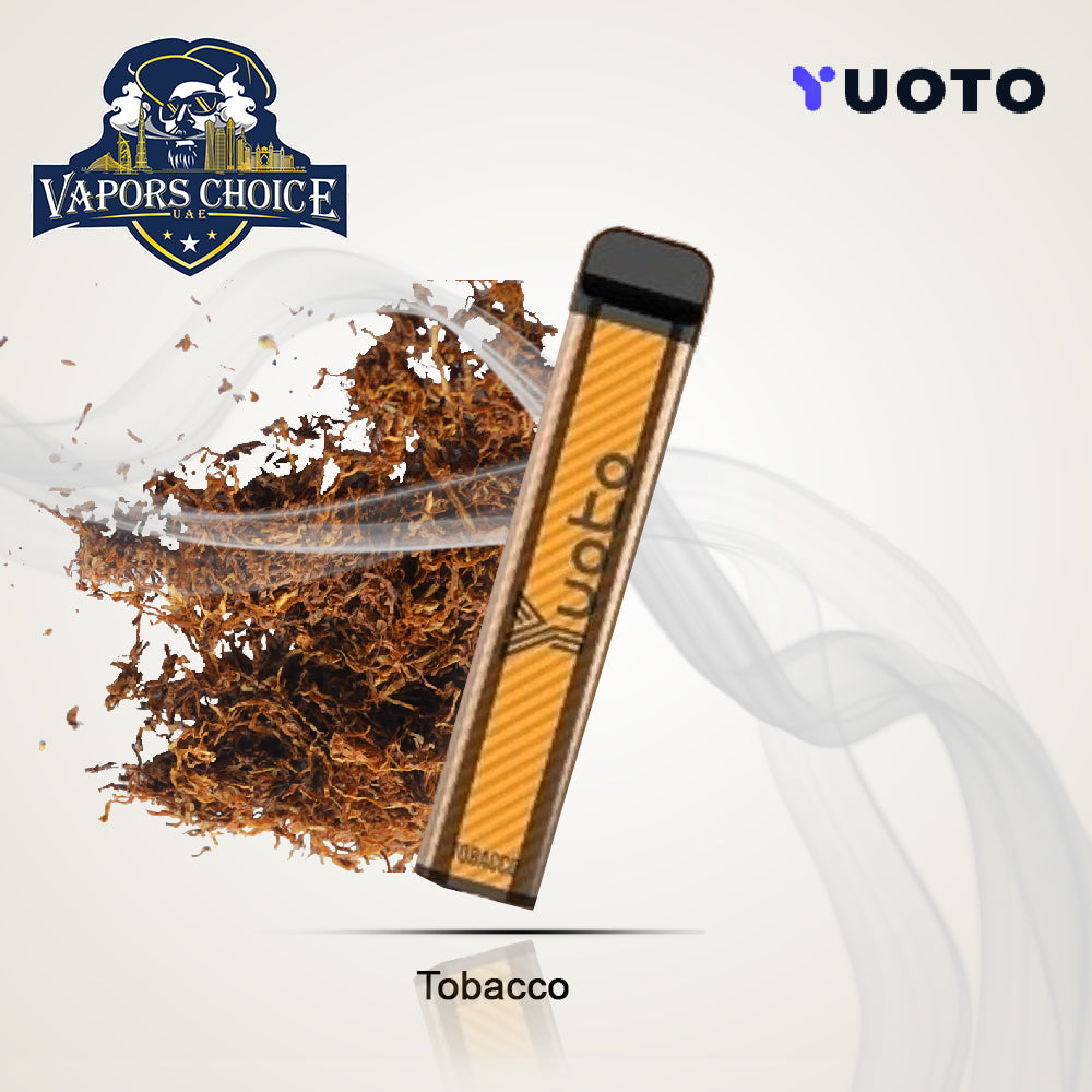 YUOTO XXL 2500 Puffs Disposable Vape (50mg) Tobacco UAE Al Sharjah