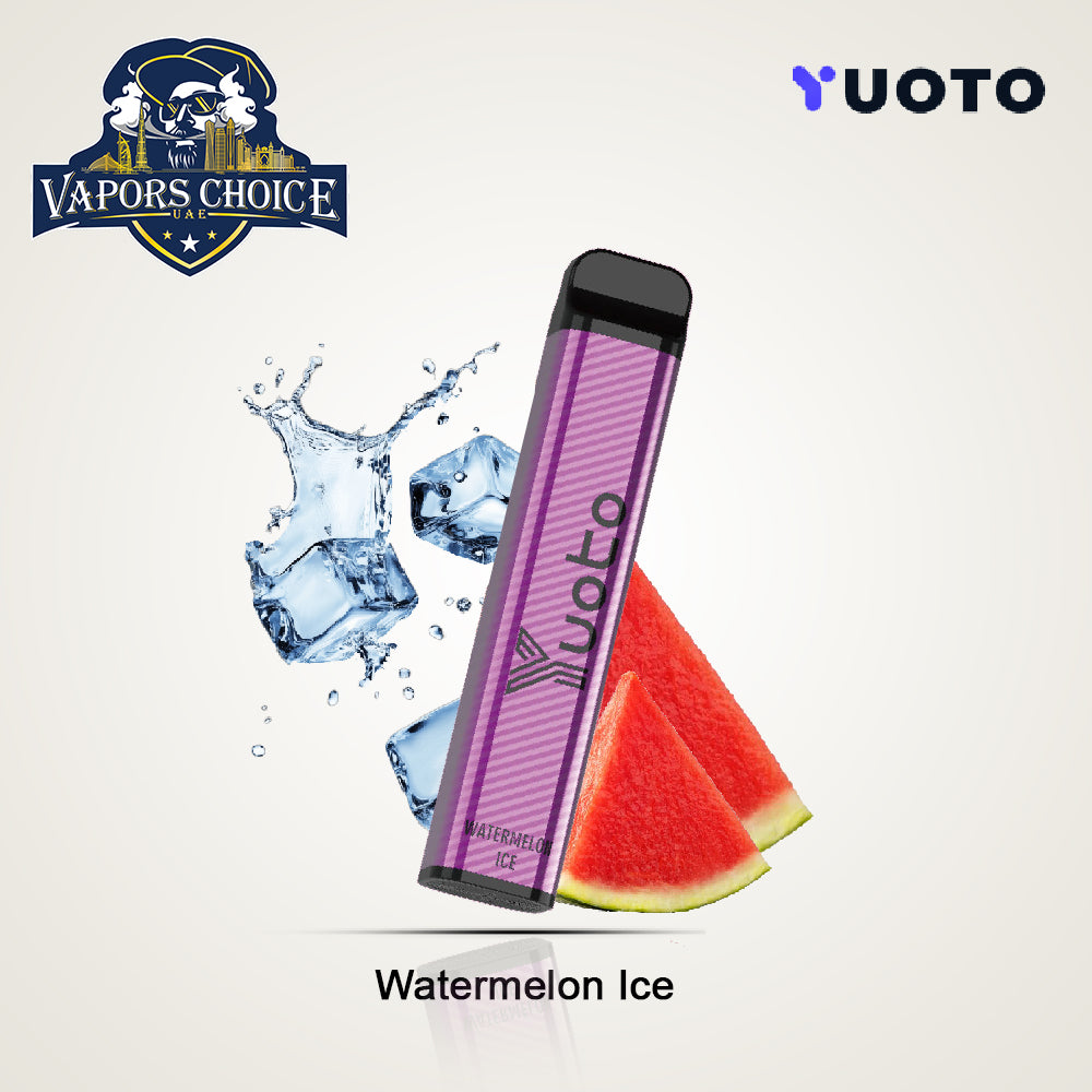 YUOTO XXL 2500 Puffs Disposable Vape (50mg) Watermelon Ice UAE Al Ain & Abu Dhabi