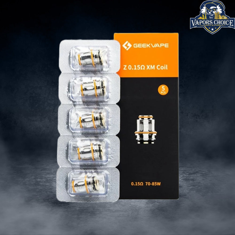 GEEKVAPE Z SERIES REPLACEMENT COILS (5-Pack) - Vapors Choice UAE GEEKVAPE Z SERIES REPLACEMENT COILS (5-Pack) - Vapors Choice UAE