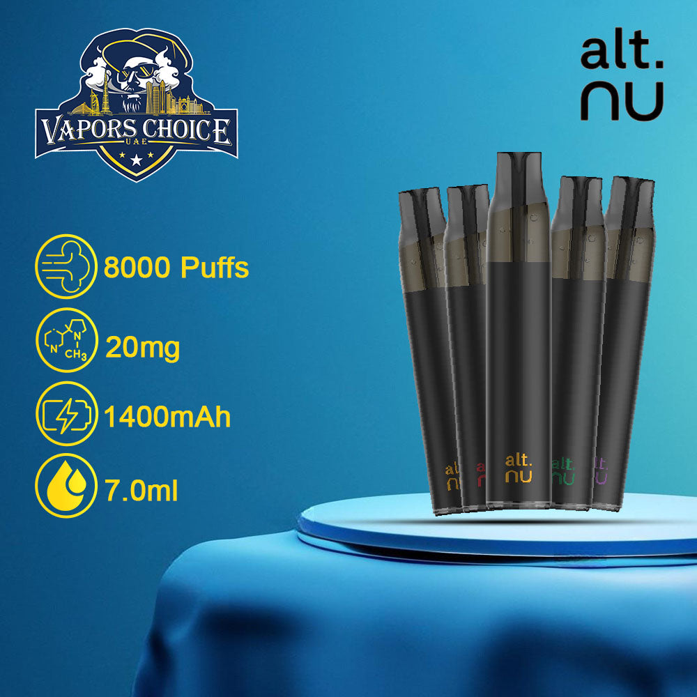 alt. NU 7 8000 Puffs 20mg Disposable Vape 1st UAE Abu Dhabi