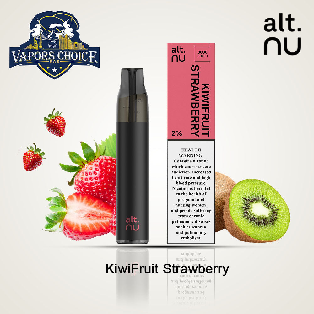 alt. NU 7 8000 Puffs 20mg Disposable Vape Kiwifruit Strawberry UAE Ajman