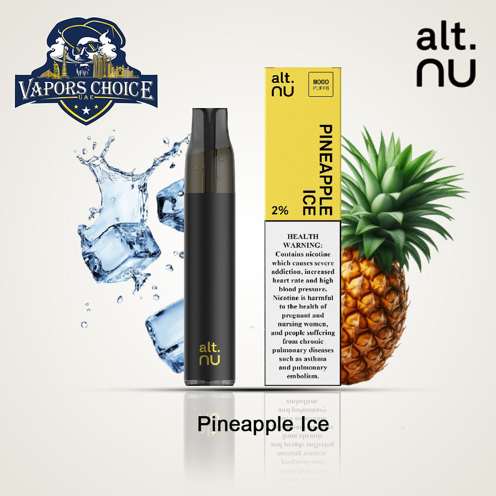 alt. NU 7 8000 Puffs 20mg Disposable Vape Pineapple Ice UAE Fujairah 