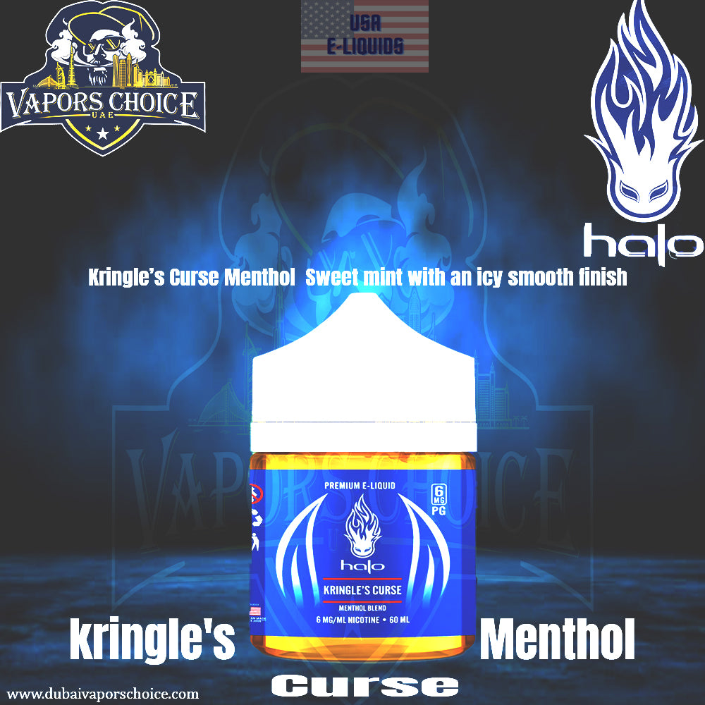 HALO Juice 60ML E-Liquids Tobacco - Menthol Flavors UAE Abu Dhabi 
