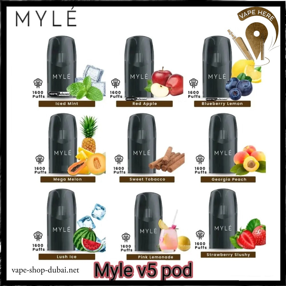 MYLE V5 META REPLACEMENT PODS - 2pcs/pack UAE Abu Dhabi