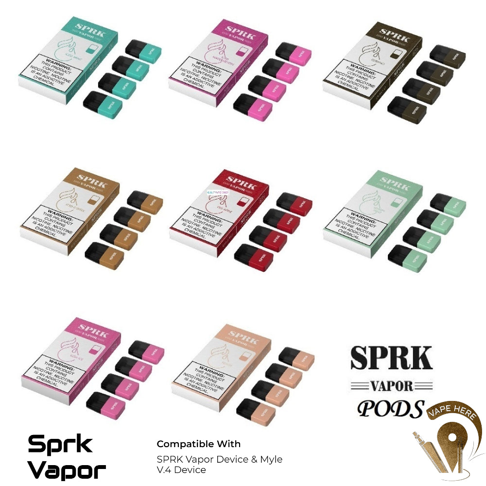 SPRK Pods Myle V4 Vape Dubai UAE Abu Dhabi Vape Here Store